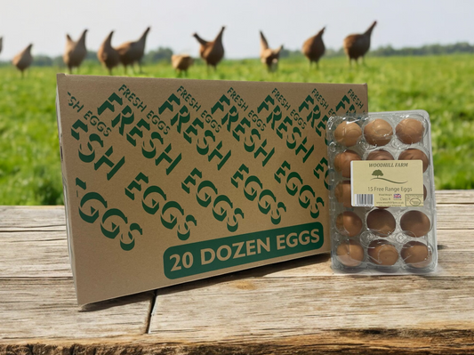 Mixed Weight Pre Packed Free Range Eggs - 20 Dozen