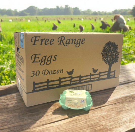 Pre Packed 30 Dozen Large Free Range Eggs