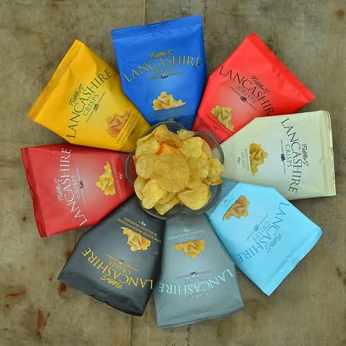 Lancashire Crisps - 24 x 40g